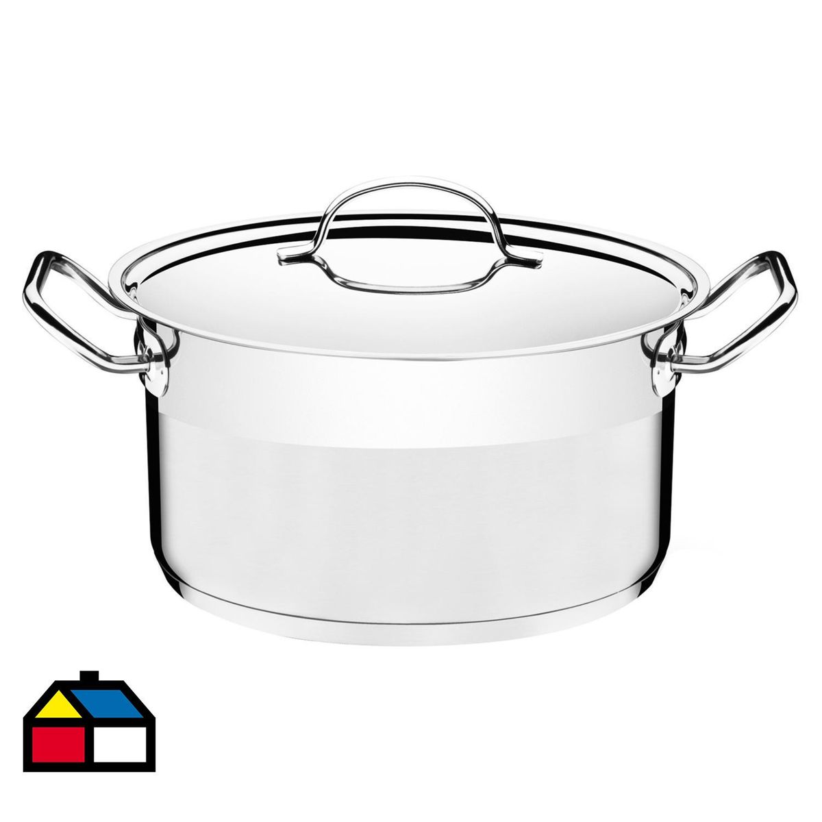 TRAMONTINA - Cacerola de Acero inoxidable 24 cm 6,08 Lts