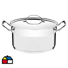 TRAMONTINA - Cacerola de Acero inoxidable 24 cm 6,08 Lts