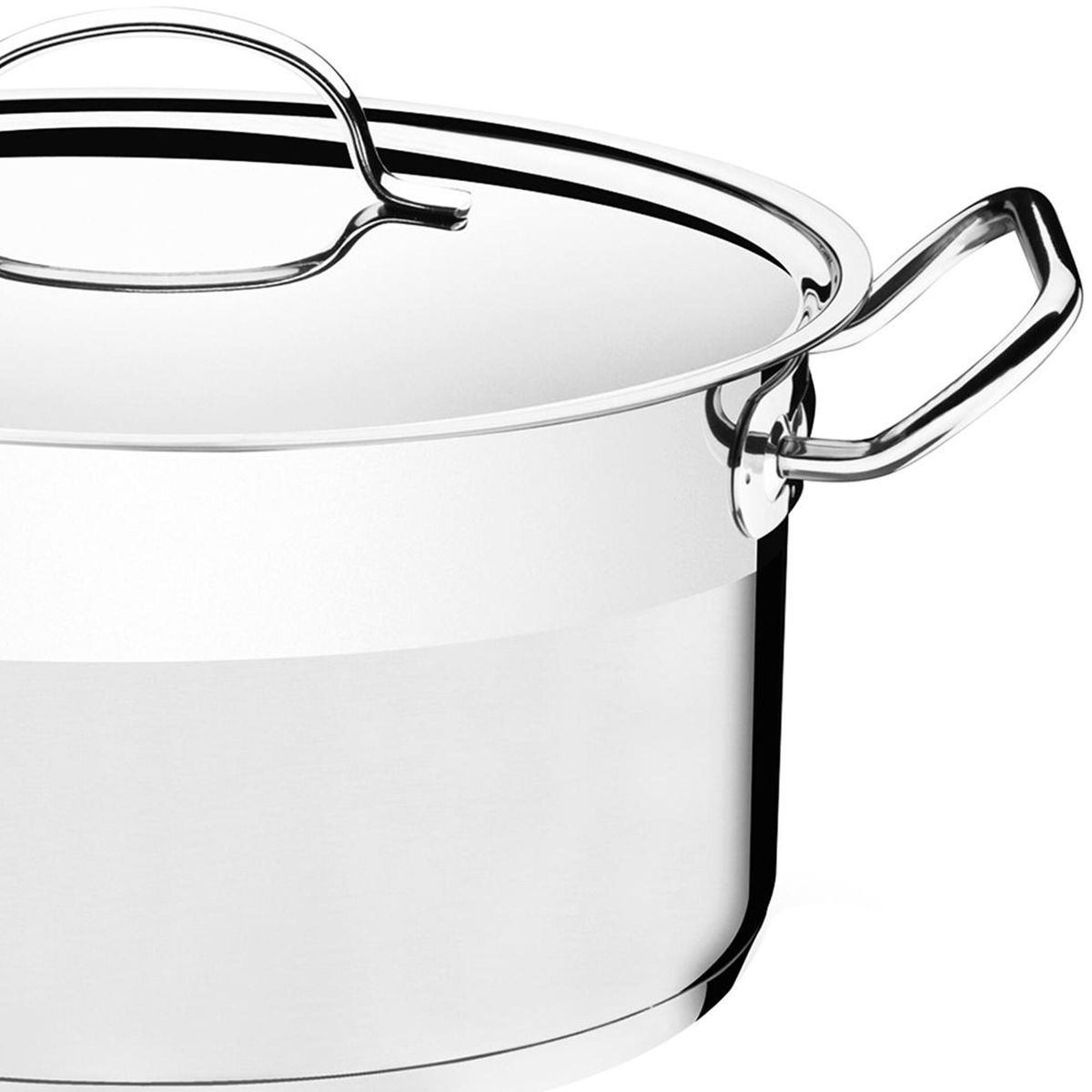 TRAMONTINA - Cacerola de Acero inoxidable 28 cm 8,46 Lts