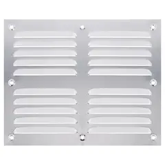 ULTRA - Celosía de ventilación aluminio 20x25 cm