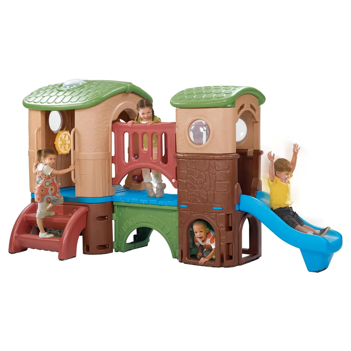 STEP 2 - Casa de Juegos 333x348x178 cm Marron