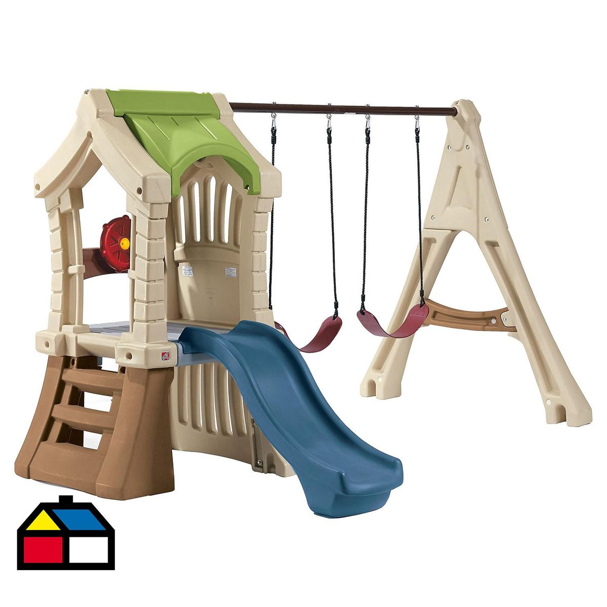 STEP 2 - Centro de Juegos Iplay Up Gym 283x191x213 cm Beige