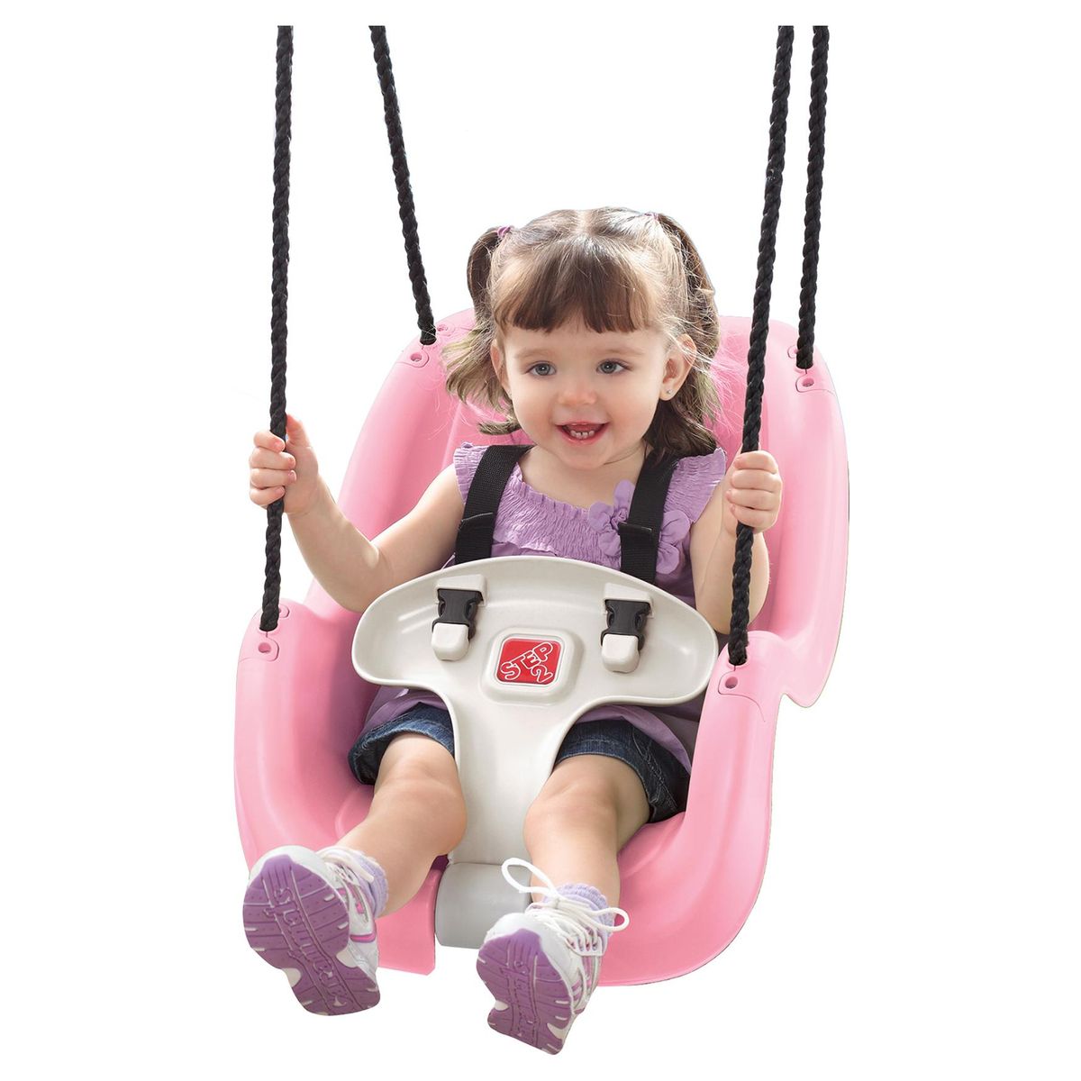 STEP 2 - Silla de columpio rosado
