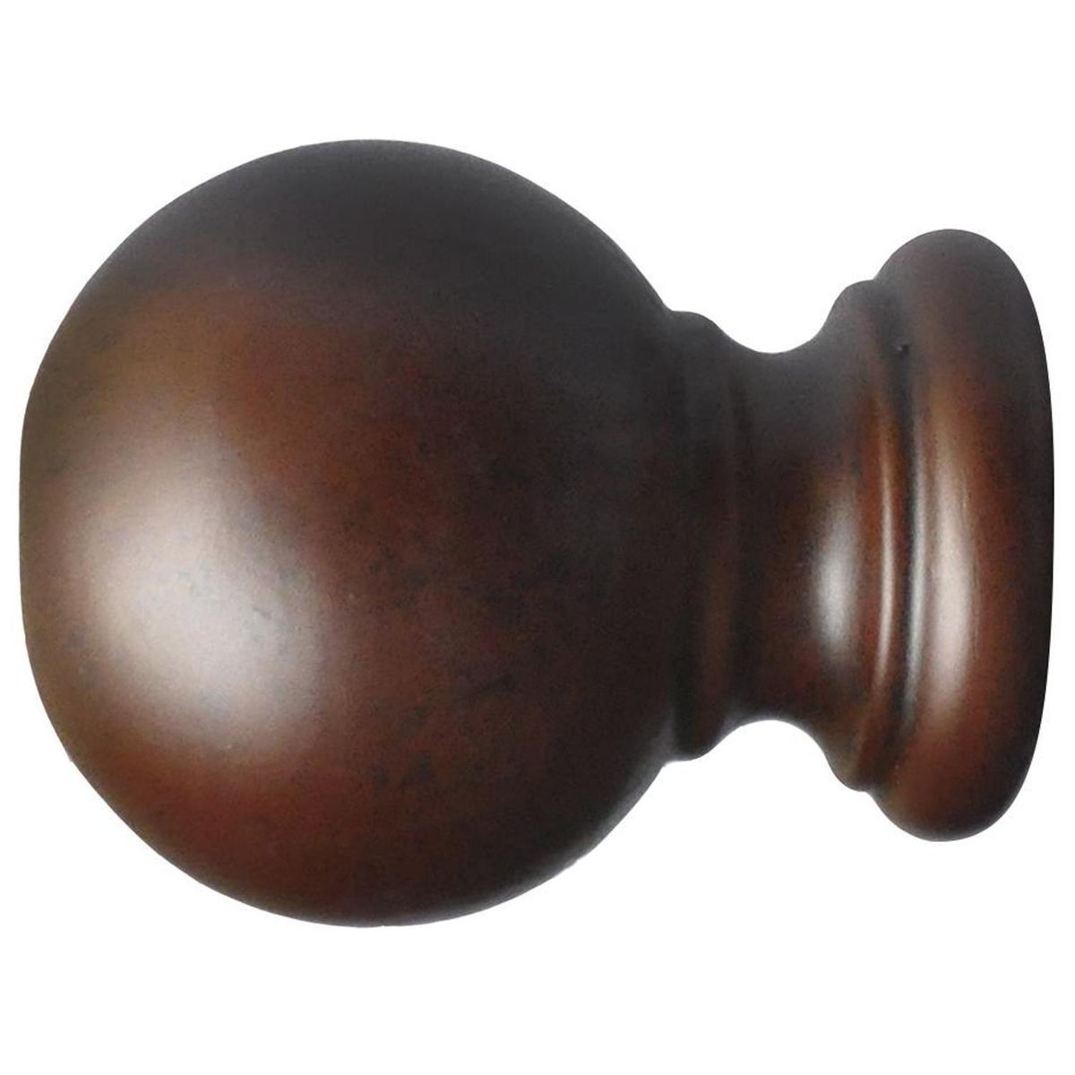 SCHMIDT - Terminal Para Barra De Cortina 28 Mm Nogal