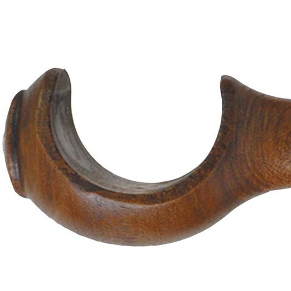 SCHMIDT - Soporte Para Barra De Cortina 28 Mm Nogal