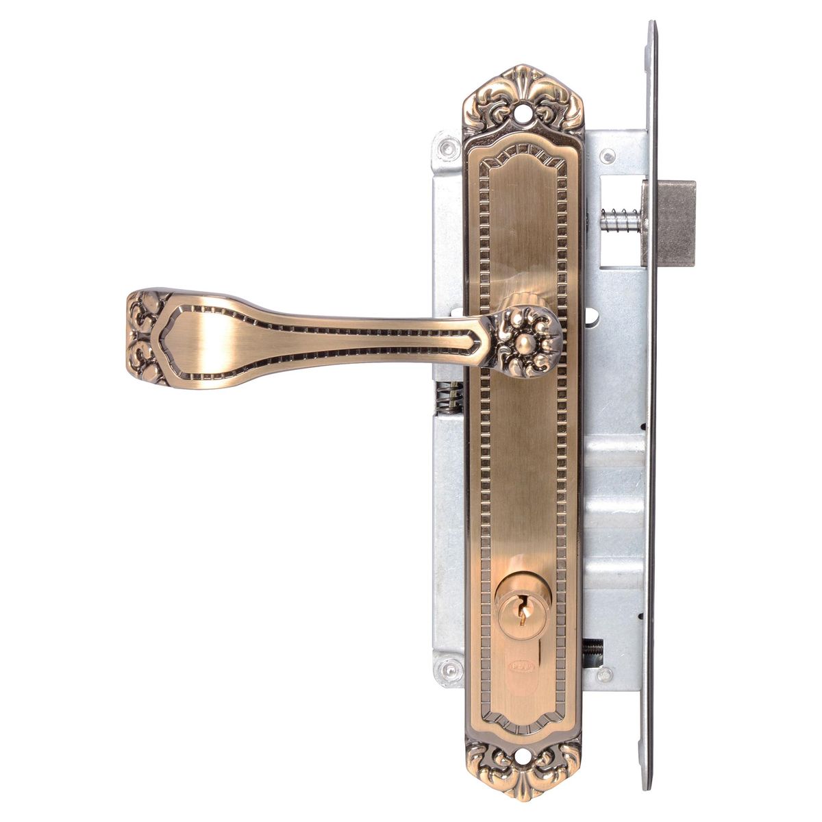 POLI - Cerradura de embutir acceso barroca clásica