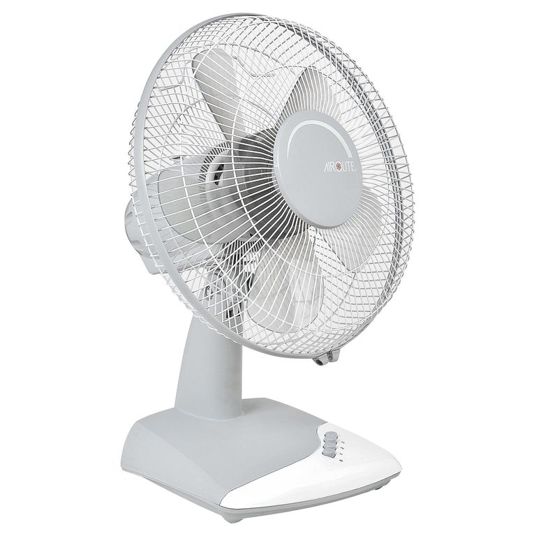 AIROLITE Ventilador 12" Sobremesa Inox
