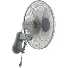 AIROLITE - Ventilador mural 16" blanco/gris