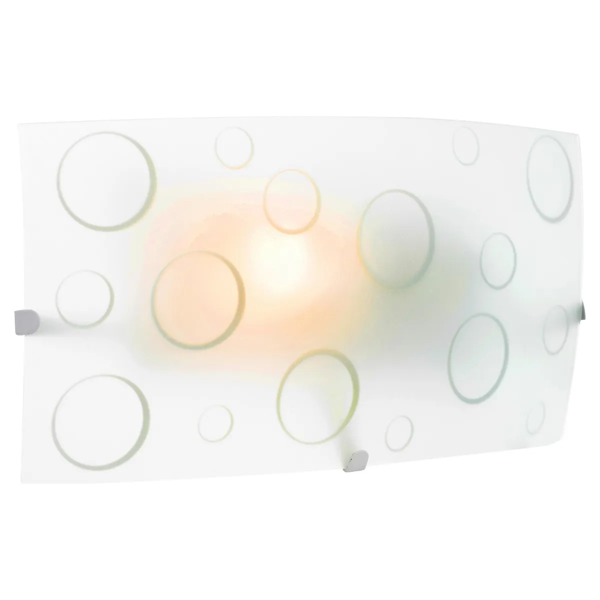 BP ILUMINACION - Apliqué Diedro metal y vidrio esmaltado