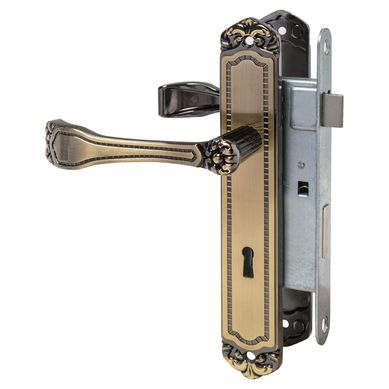 Cerradura de embutir dormitorio barroca clsica