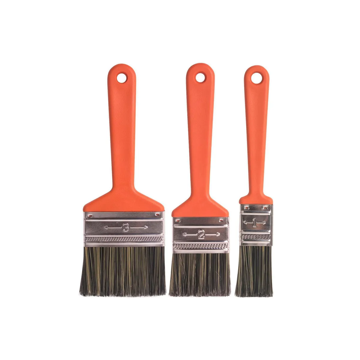 WESSER - Set de Brochas Wesser 1" 2" y 3" para Pintura Ferretería