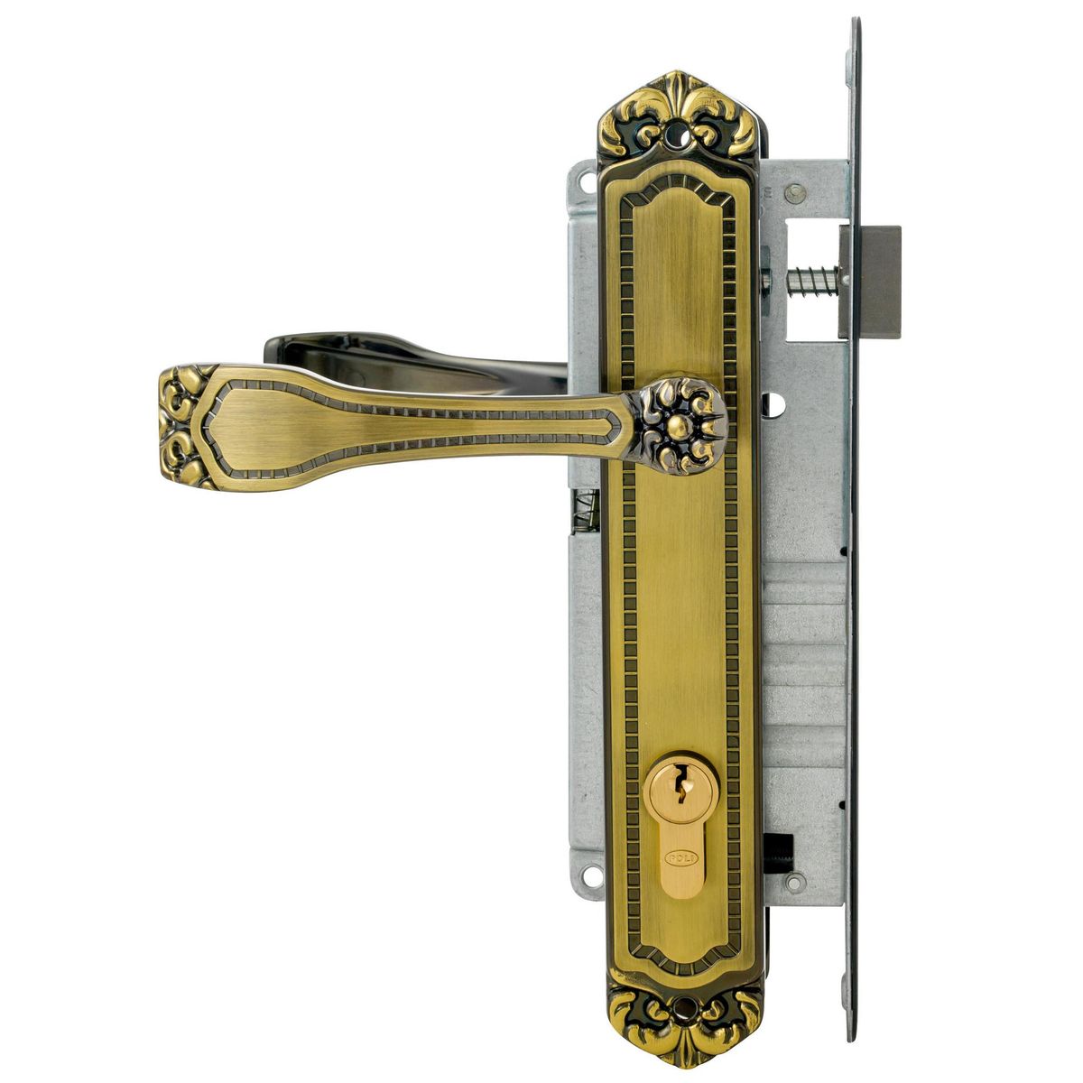 POLI - Cerradura de embutir oficina barroca clásica