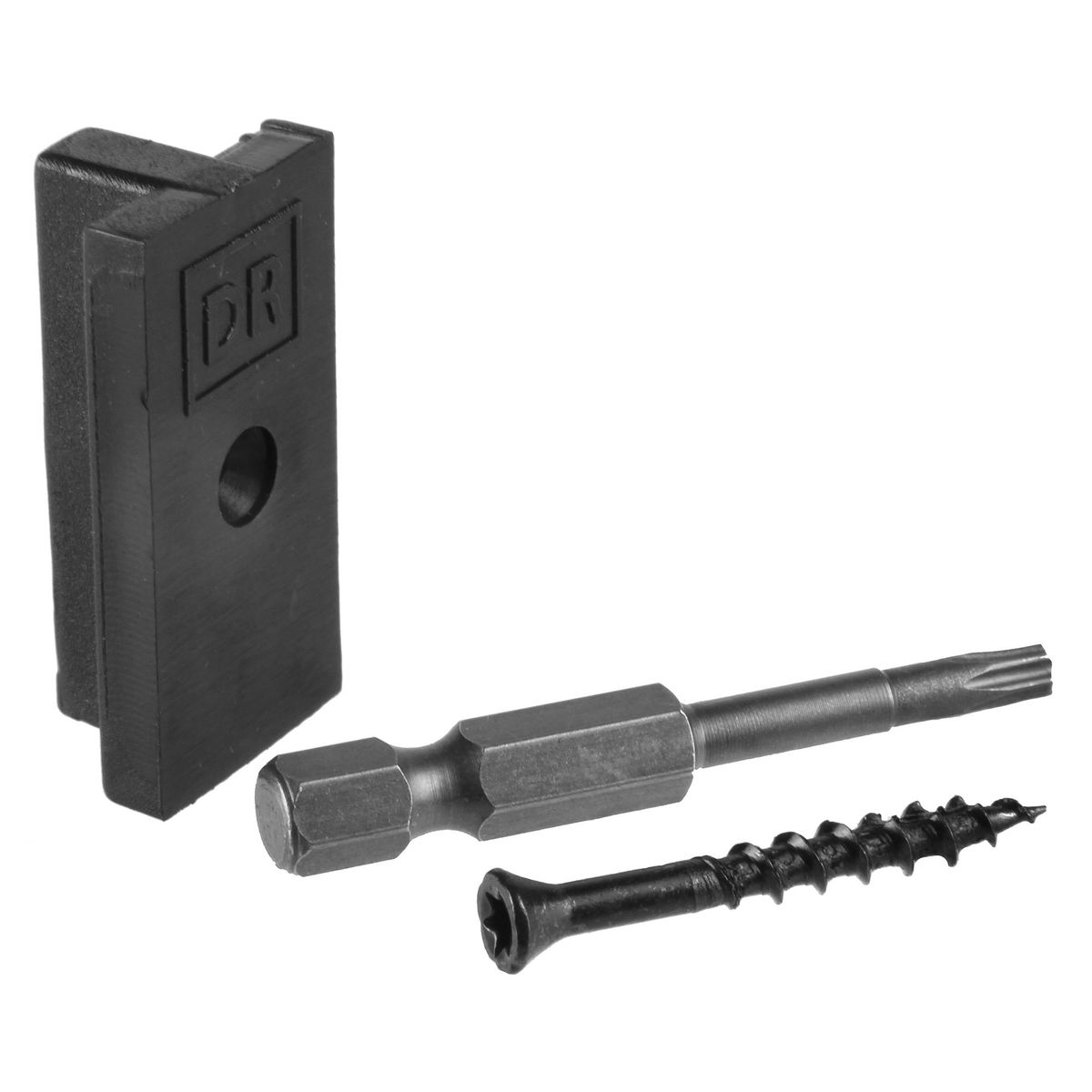 DECK RAISER - Caja 15 fijaciones Deck + tornillo madera + punta para tornillos