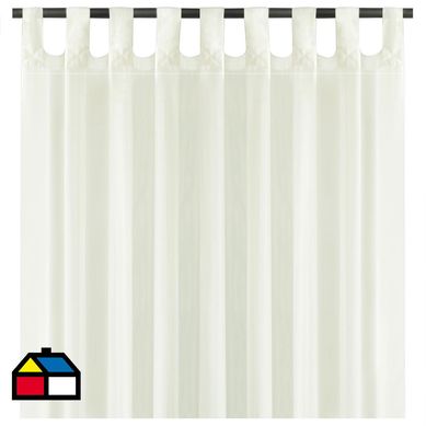 Set de velos 220x140 cm 2 paos blanco