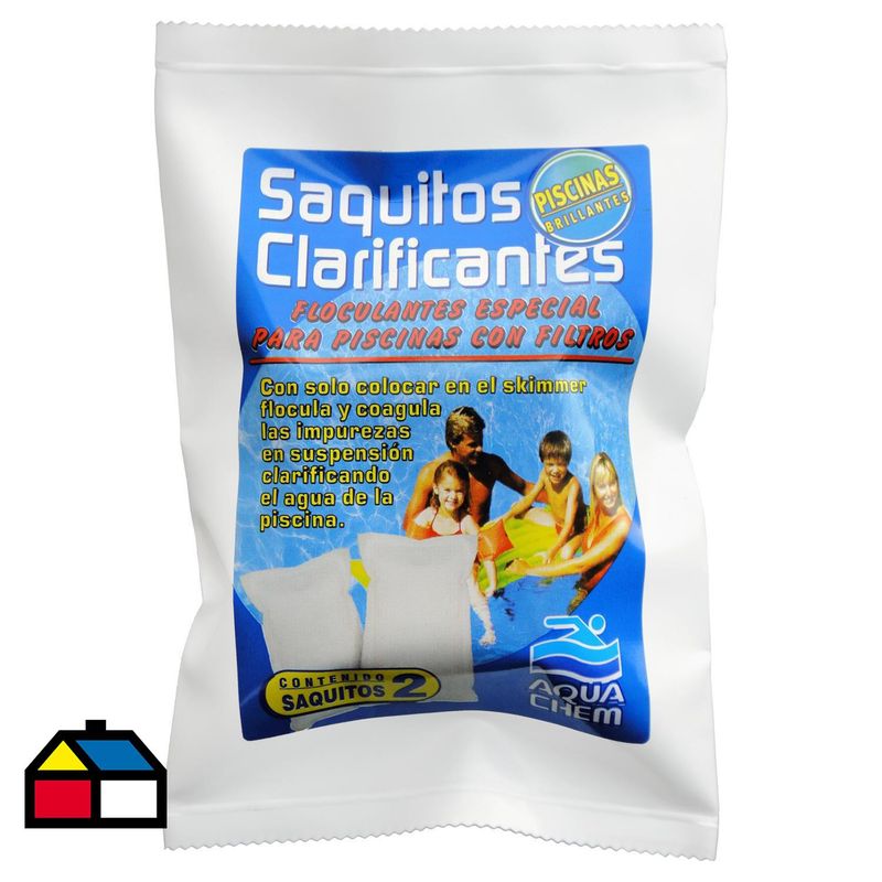 AQUACHEM - Clarificador para Piscina Granulado 2 unidad(es) Bolsa
