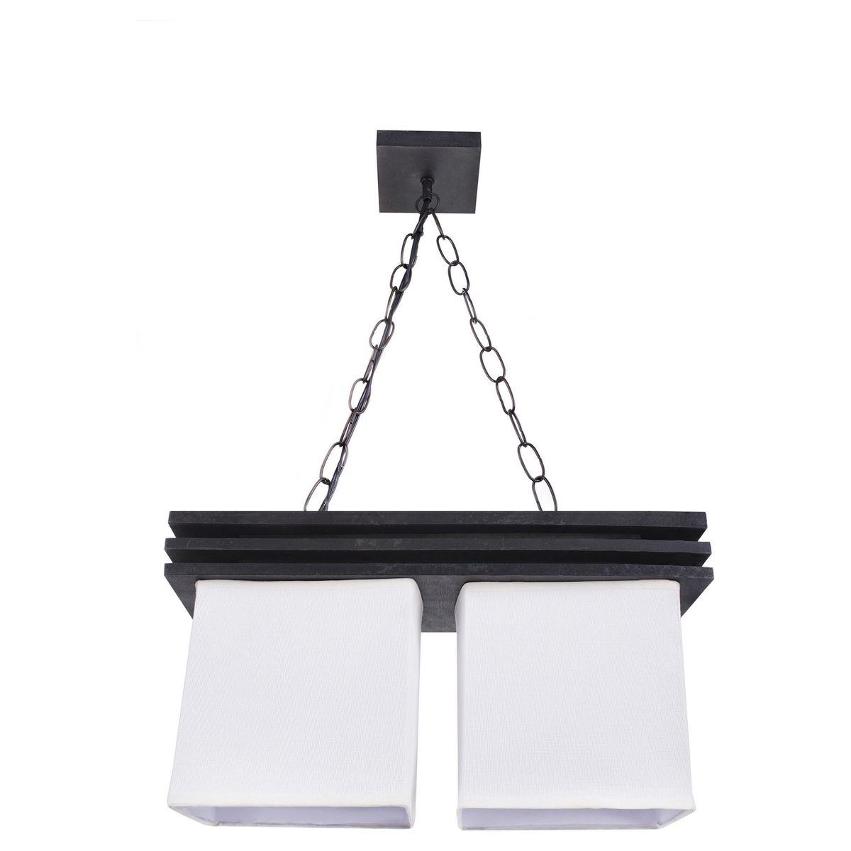 CAROLD STEVENS - Lámpara Colgante Sima Madera Negro