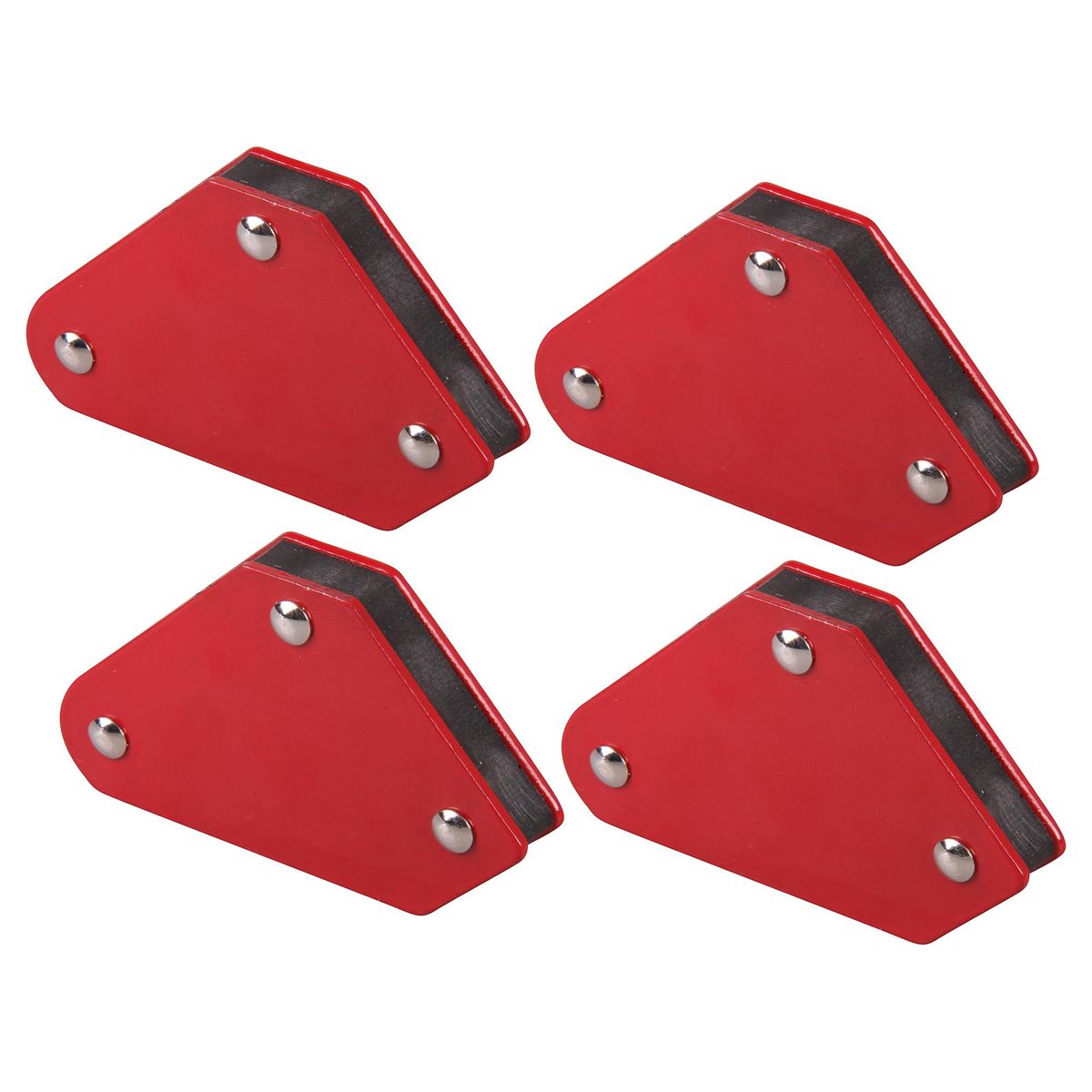 BAUKER - Set 4 sujetadores magnéticos para soldar