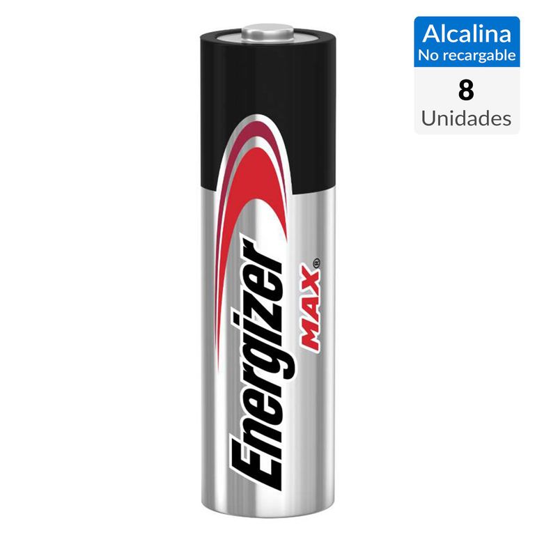 Pack 8 pilas alcalina AAA 1.5V
