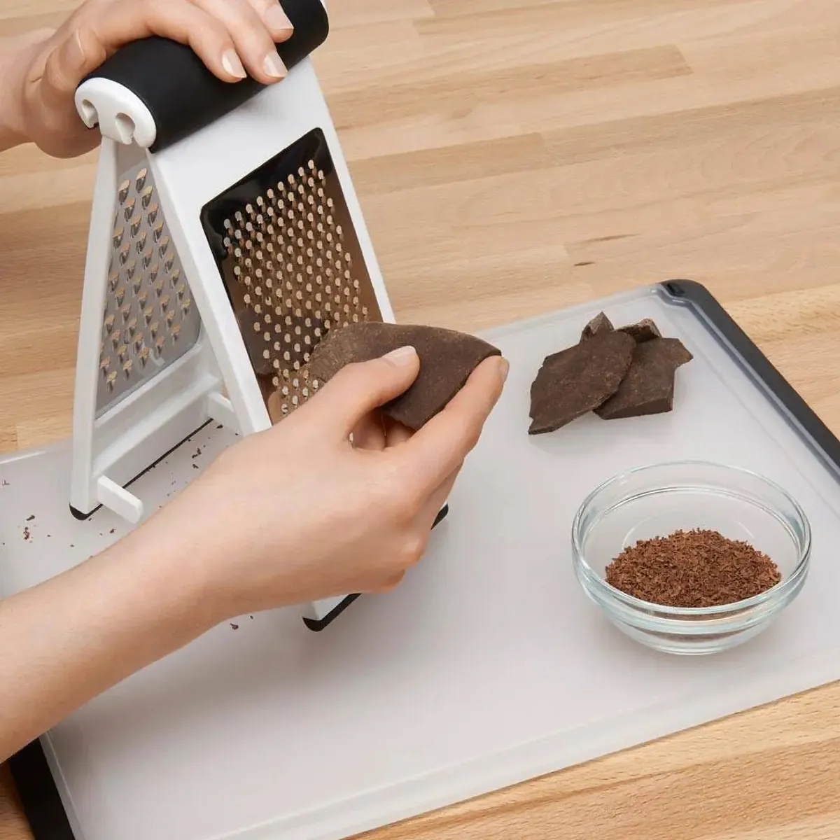 OXO - Rallador Multipropósito Oxo Doble Cara Blanco/negro