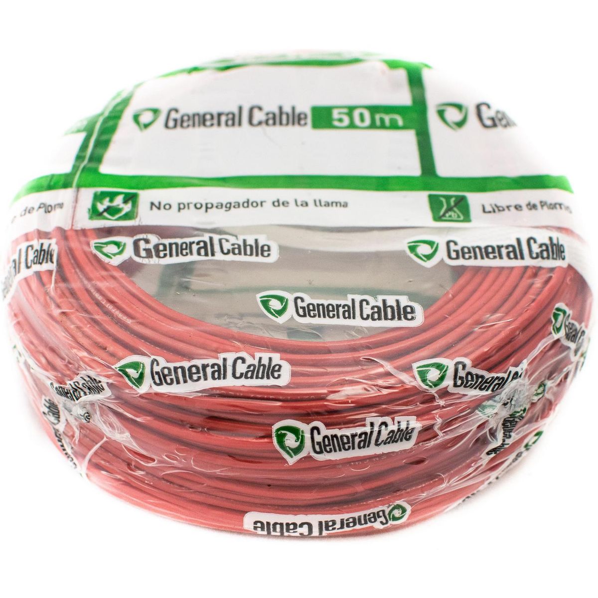 GENERAL - Alambre de Cobre Aislado H07V-U 1x1,5 mm2 Rojo 50 metro(s) 