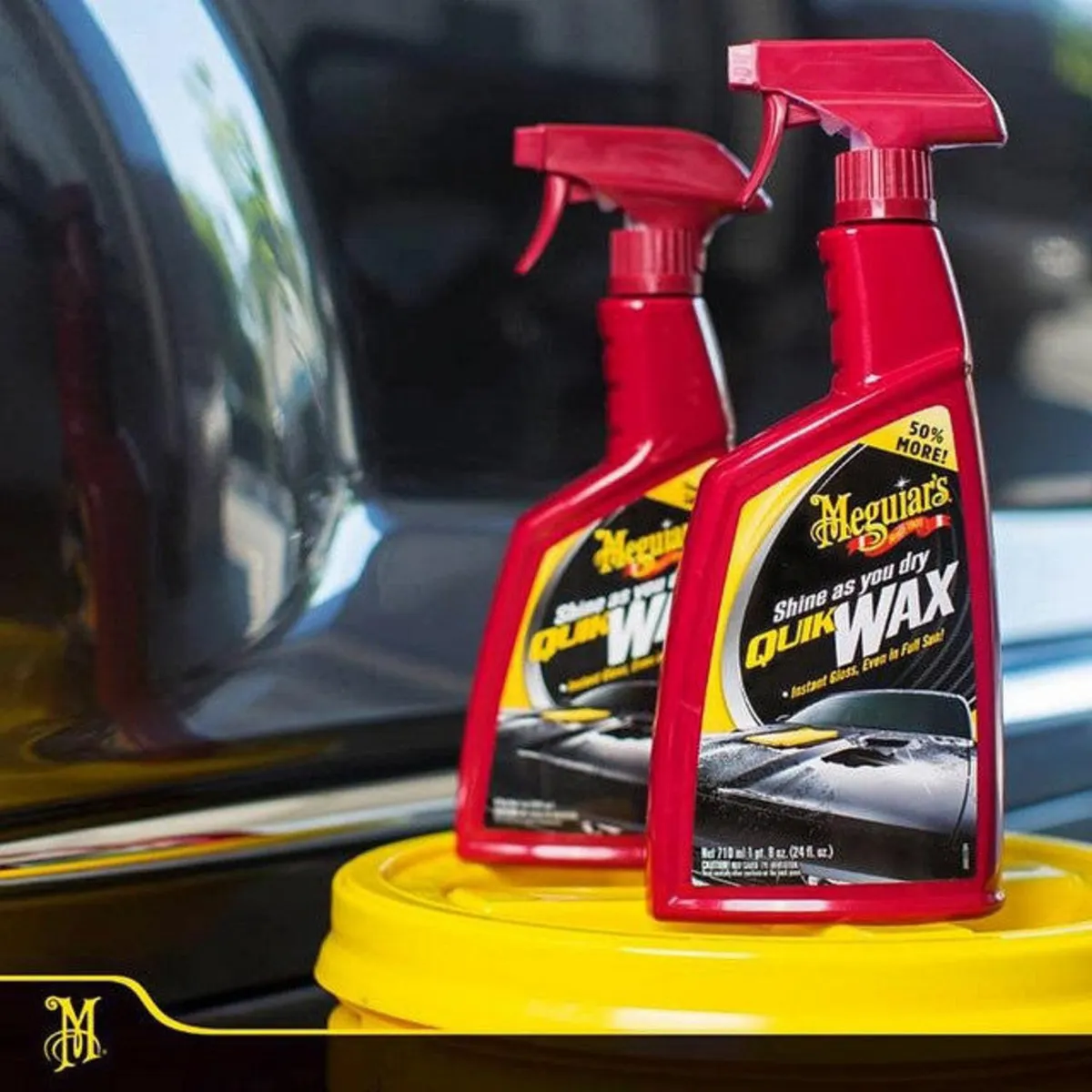 MEGUIARS - Cera Líquida Meguiar's Quik Wax para Auto 500 ml