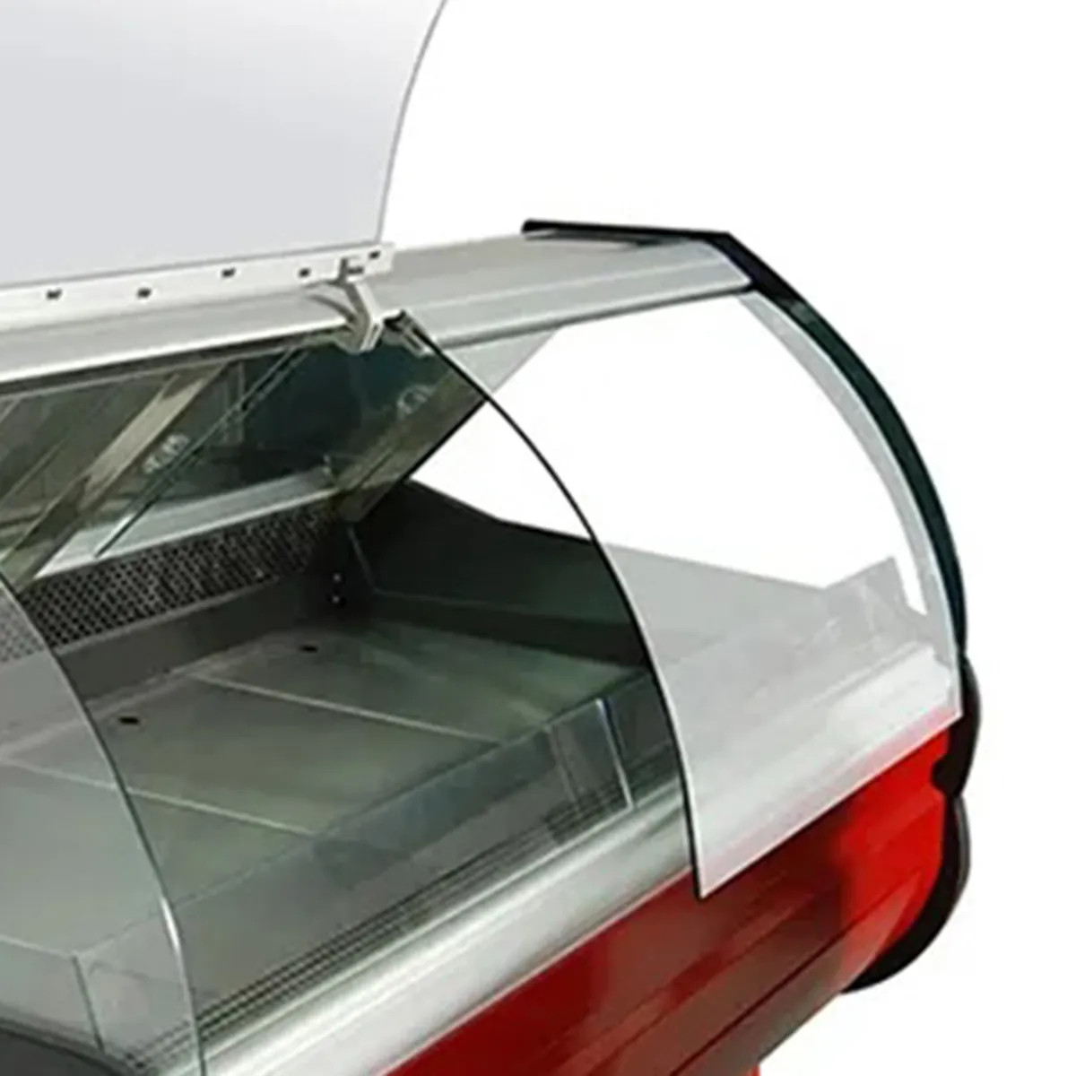 MAIGAS - Vitrina refrigerada 700 litros rojo rojo