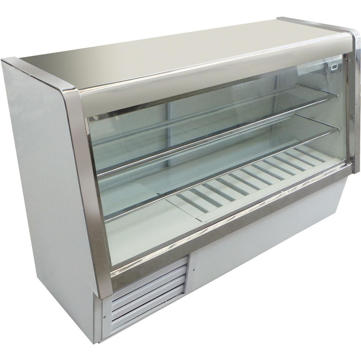 MAIGAS - Vitrina refrigerada 400 litros blanco/silver
