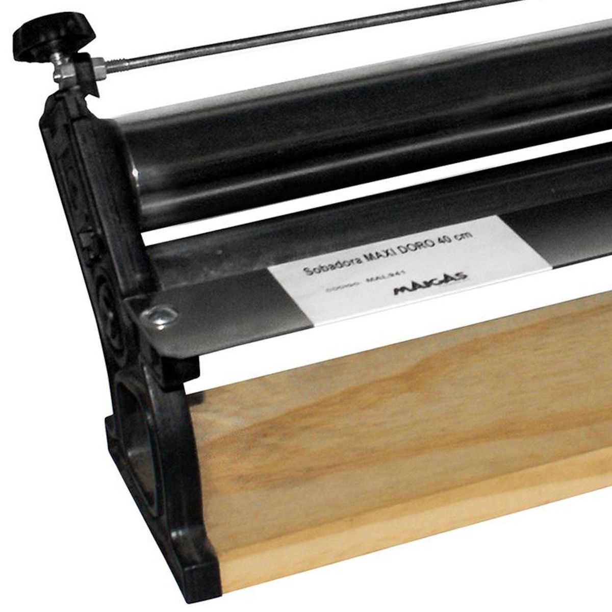 MAIGAS - Sobadora manual 40 cm silver