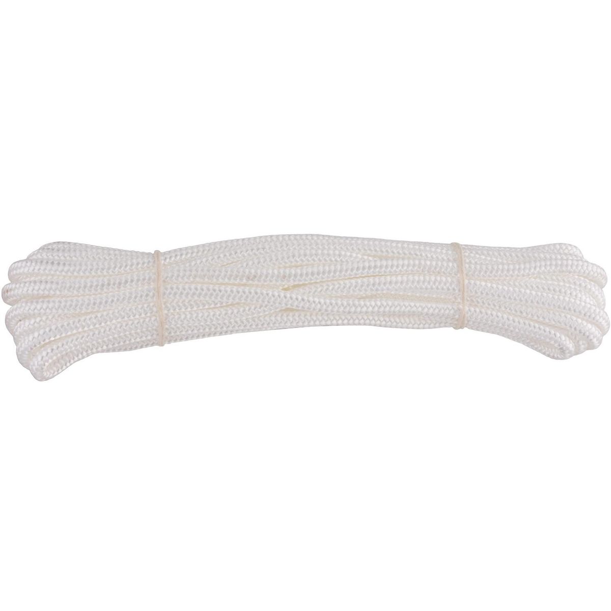 FIXSER - Cuerda Nylon Trenzado 8 mm 10 m Blanco