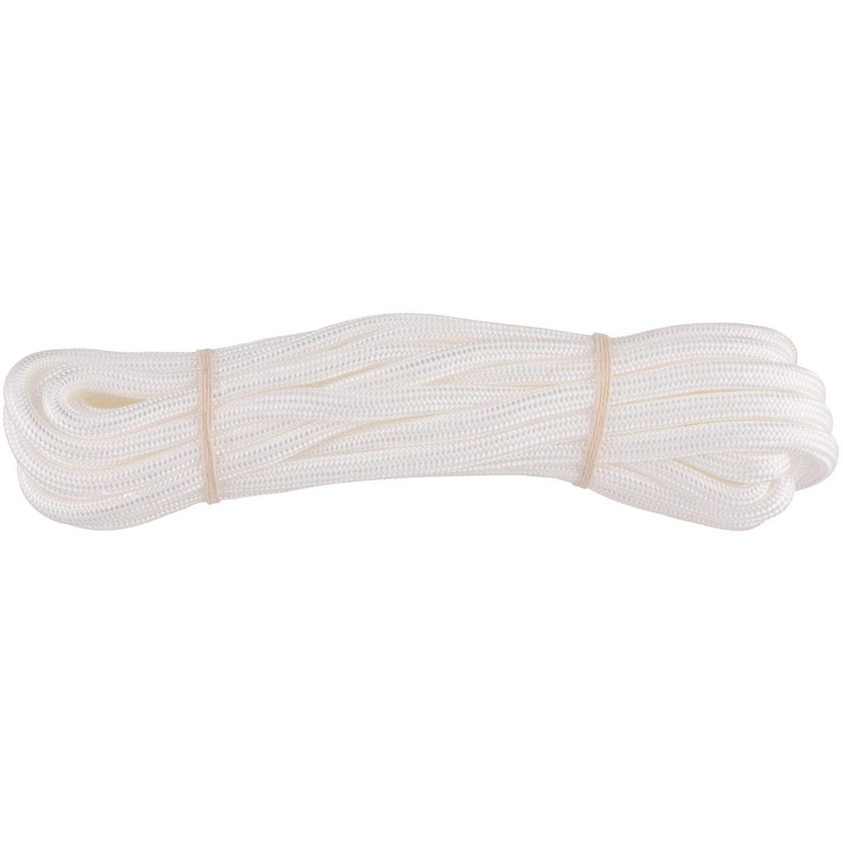 FIXSER - Cuerda Nylon Trenzado 10 mm 10 m Blanco