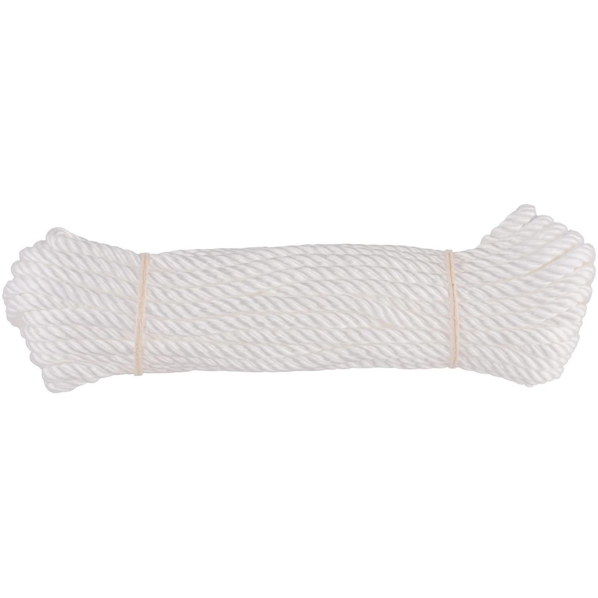 FIXSER - Cuerda Polipropileno Cuerda 6 mm 10 m Blanco