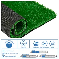 JUST HOME COLLECTION - Pasto Sintético 12 mm 0,5x0,7 m