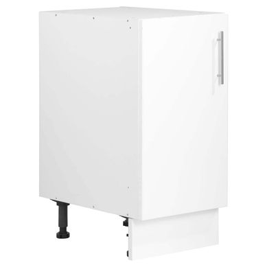 Mueble base 40x48 cm melamina blanco.