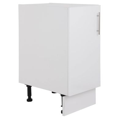 Mueble base 40x60 cm melamina blanco.