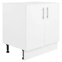 JUST HOME COLLECTION - Mueble base 80x60 cm melamina blanco