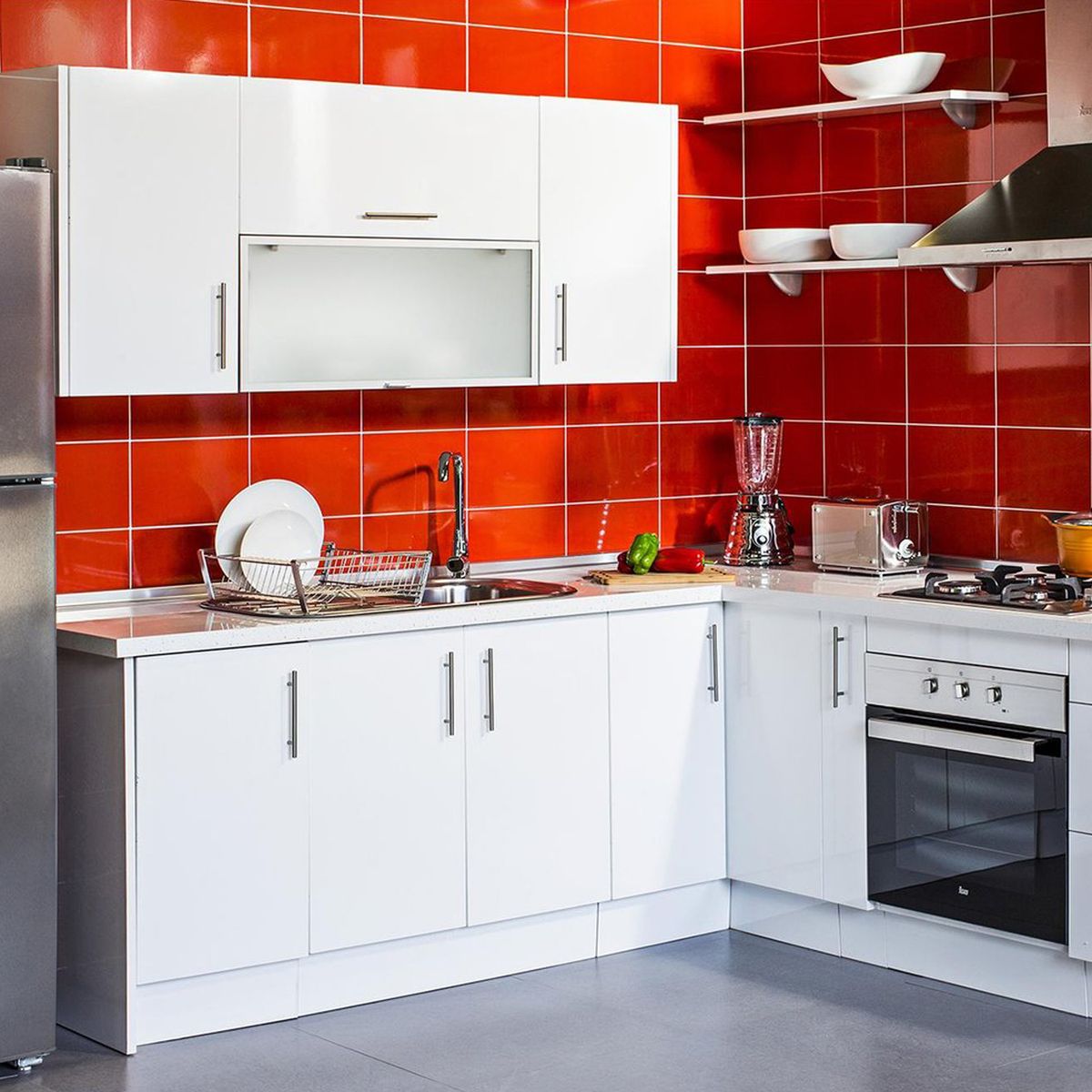 JUST HOME COLLECTION - Costado para mueble de cocina 35x70 cm HPL