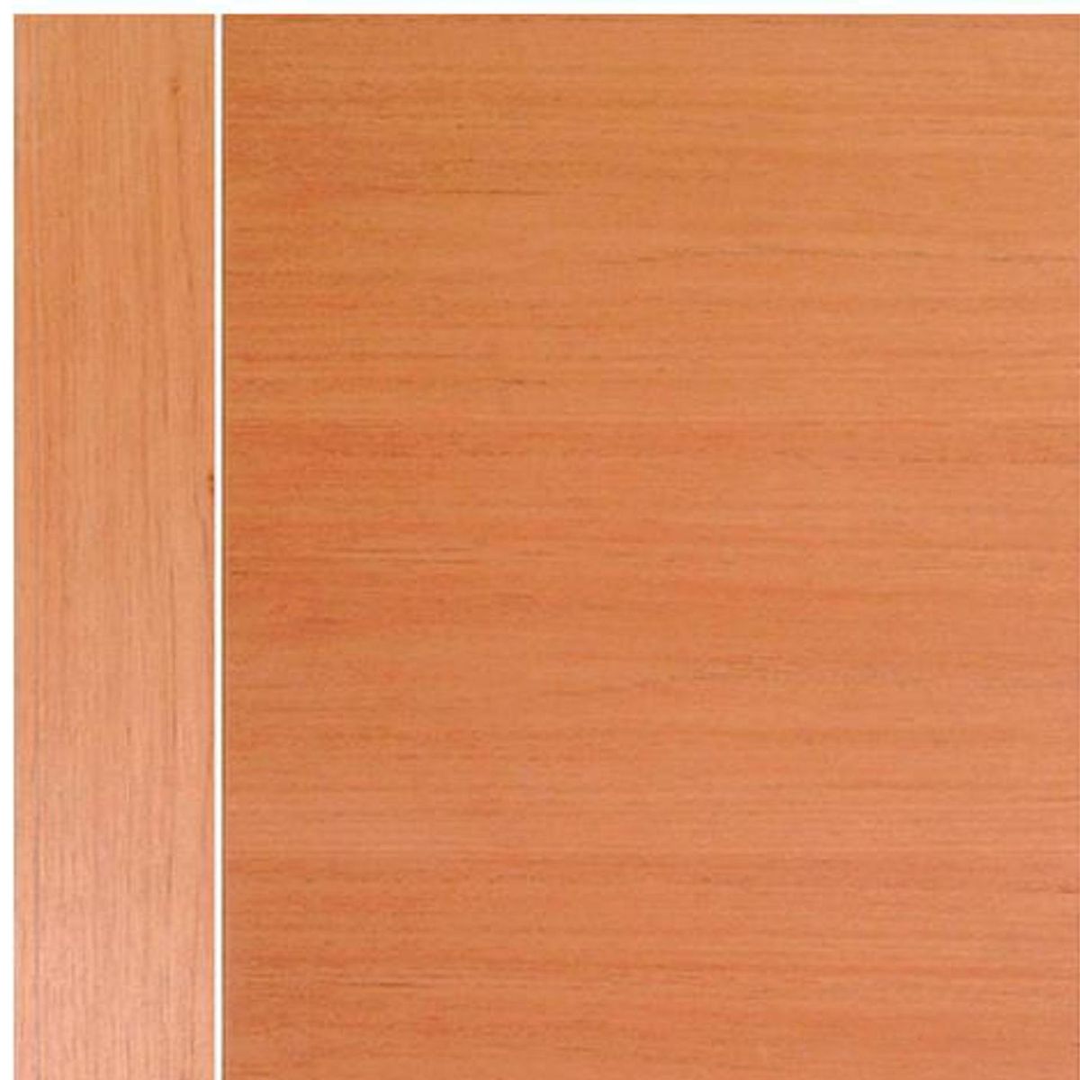 HOLZTEK - Puerta Capri II Enchapada Mare Clara Natural