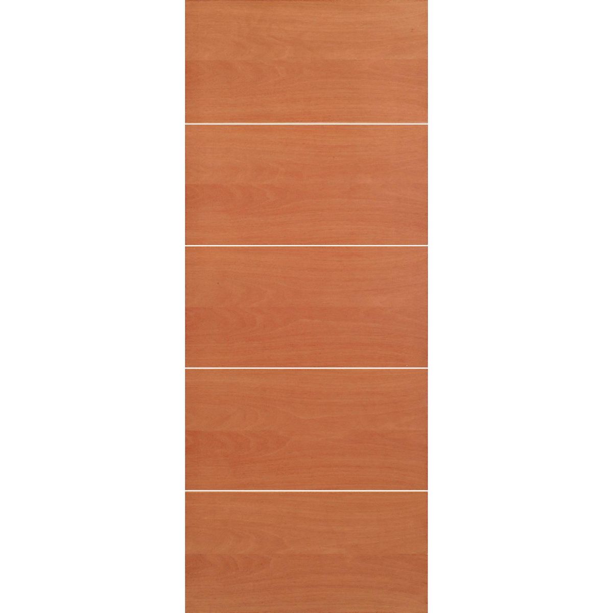 HOLZTEK - Puerta Milano Enchapada Mare Clara Natural