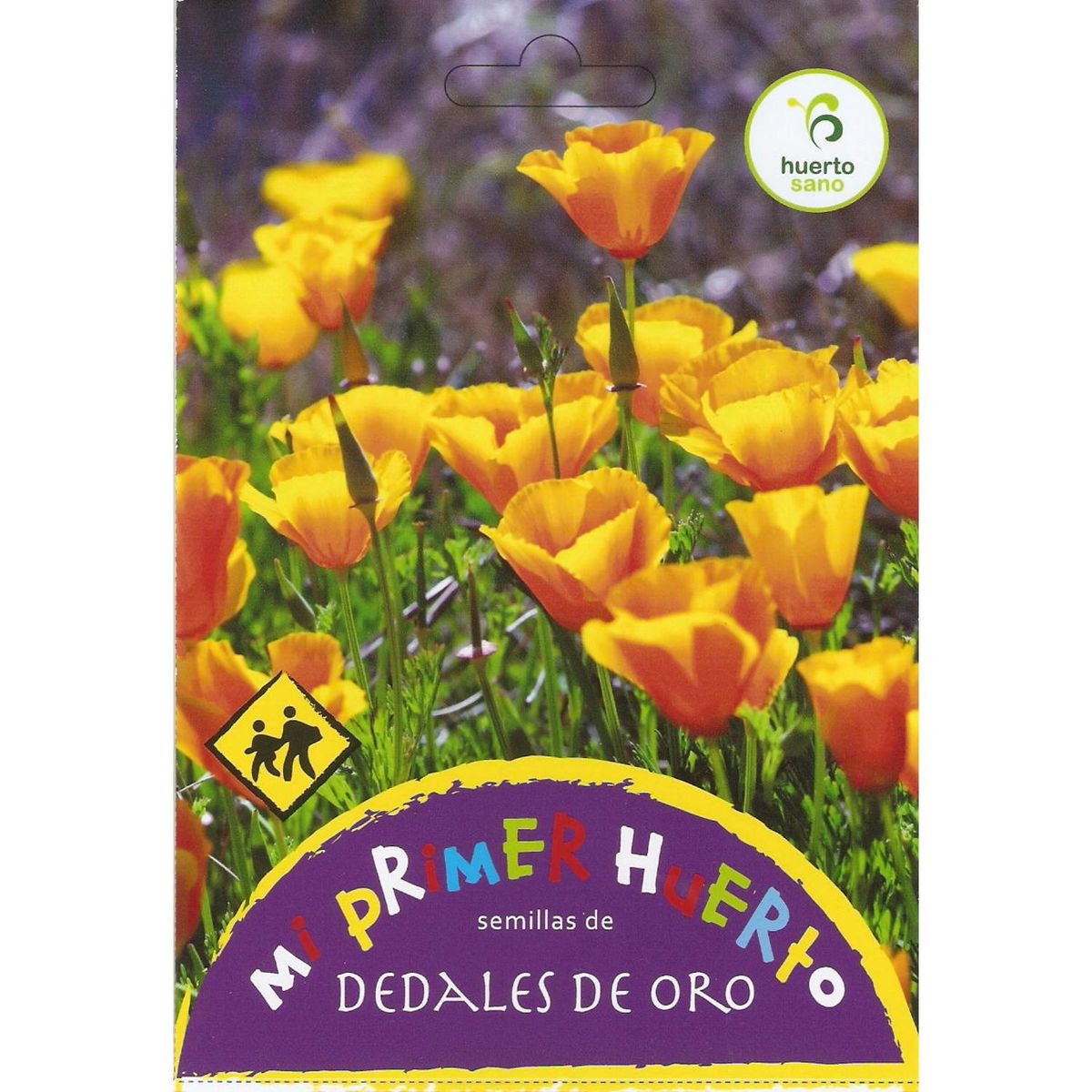 MI PRIMER HUERTO - Semilla Flor Dedal de Oro 1 gr Sachet