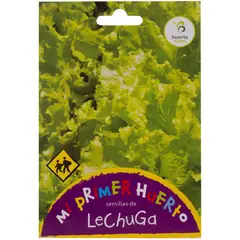 MI PRIMER HUERTO - Semilla lechuga 3 gr sachet