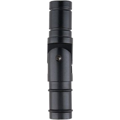 Codo para barra de cortina 19 mm Negro