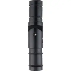 JUST HOME COLLECTION - Codo para barra de cortina 19 mm Negro