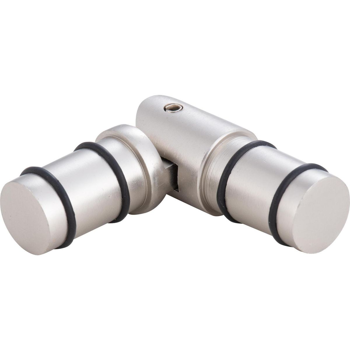 JUST HOME COLLECTION - Codo para barra de cortina 19 mm satinado