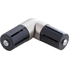 JUST HOME COLLECTION - Codo para barra de cortina 28 mm satinado