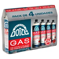 Pack de Gas para Cocinillas 4 unidades