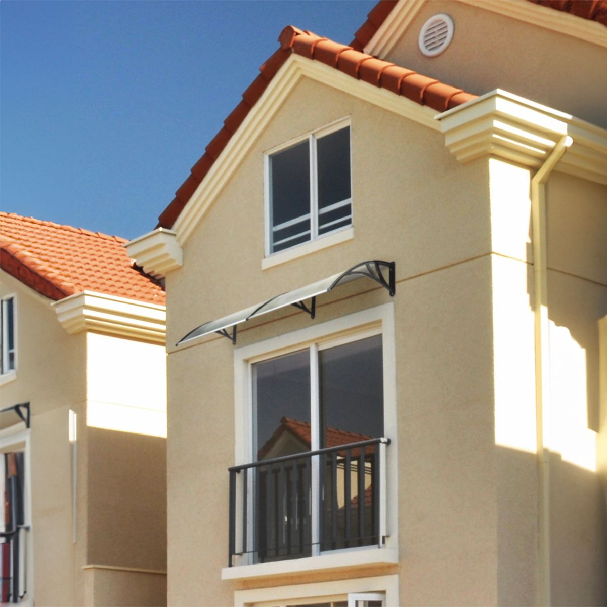 DVP - Alero listo 70x120 cm 4 mm Transparente