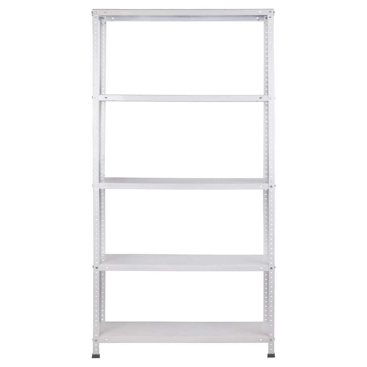 FIXSER - Estante Metal 5 Nivel(es) 90x180x30 cm Blanco
