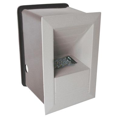 Foco 1 luz Gris 