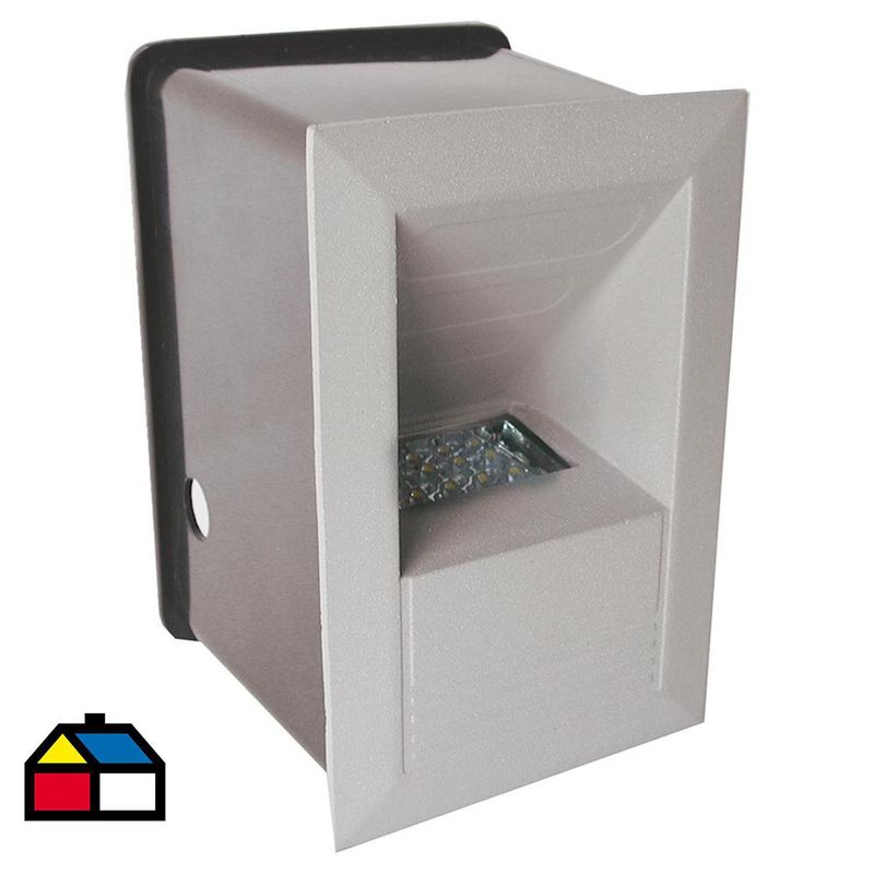 BP ILUMINACION - Foco 1 luz Gris