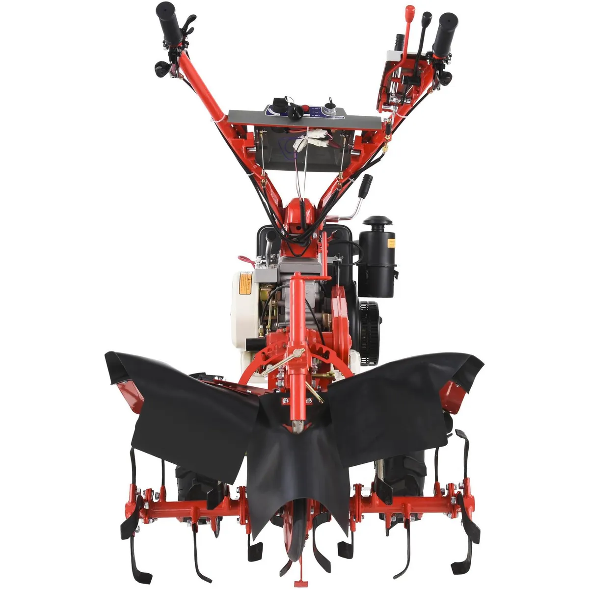 KIPOR - Kit motocultivador diesel 10 HP partida eléctrica